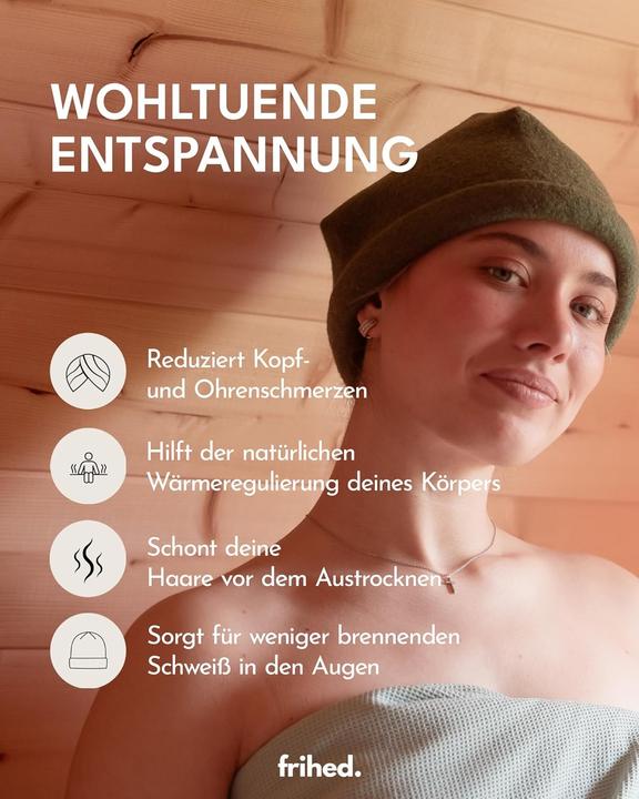 Image du produit frihed. Chapeau de sauna
