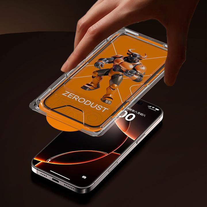 Actual product image Cadorabo Displayschutzglas (3 pcs., Apple iPhone 17 Pro Max)