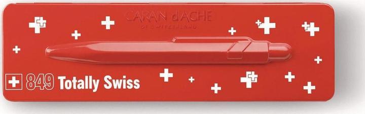 Image du produit Caran d'Ache 849 Totally Swiss mit Etui (Blanc, Rouge, 1x)