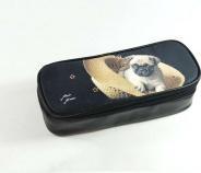 Kögler Mario Moreno, Federmäppchen, Mops im Hut, 23x5,5x8