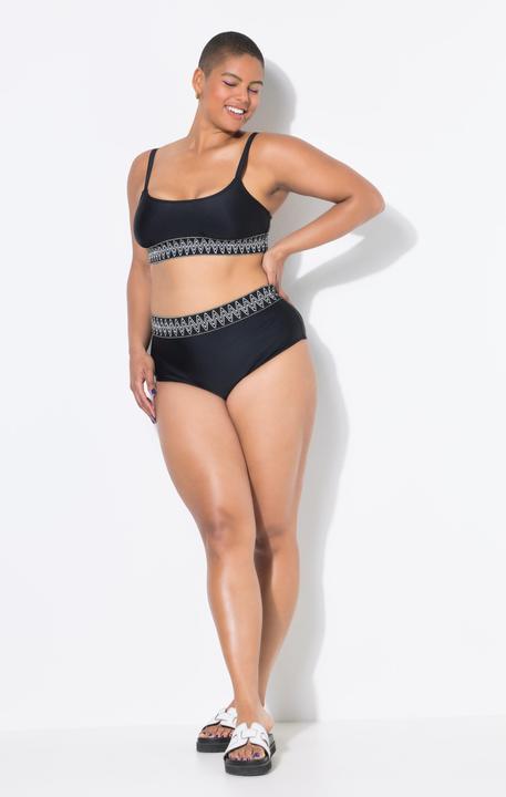 Produktbild Studio Untold Bikini-Slip, HighWaist, bestickter Bund, Shaping (54)