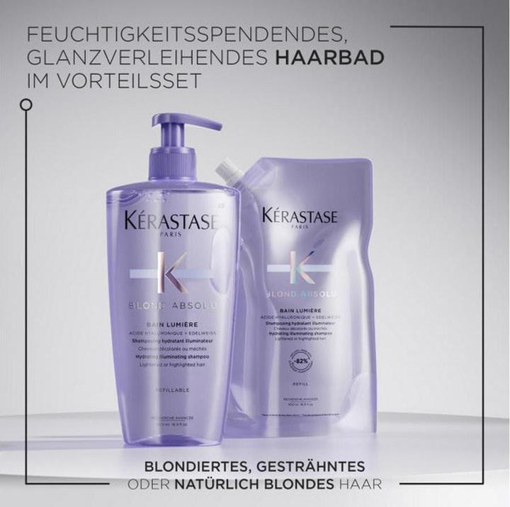 Actual product image Kérastase Blond Absolu refill set (Liquid shampoo, 1000 ml)