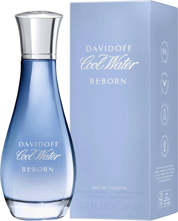 Actual product image Davidoff Reborn Eau de Toilette (Eau de toilette, 50 ml)