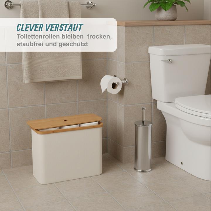 Actual product image Relaxdays Toilettenpapier-Aufbewahrung