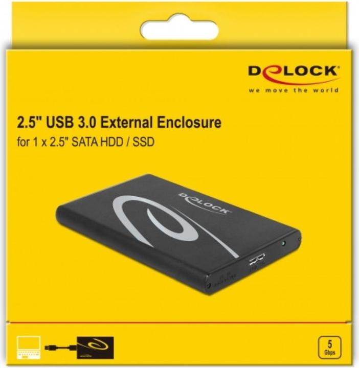 Actual product image Delock Housing (2.5")