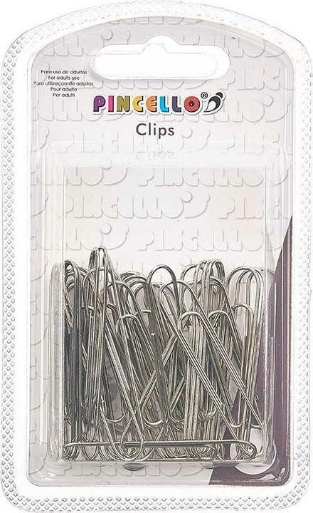 Image du produit Pincello Trombone argenté grand métal (24 pièces) (24 x)