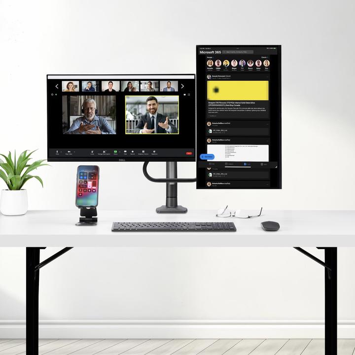Produktbild StarTech Dual Monitor Mount (Standfuss, 27")