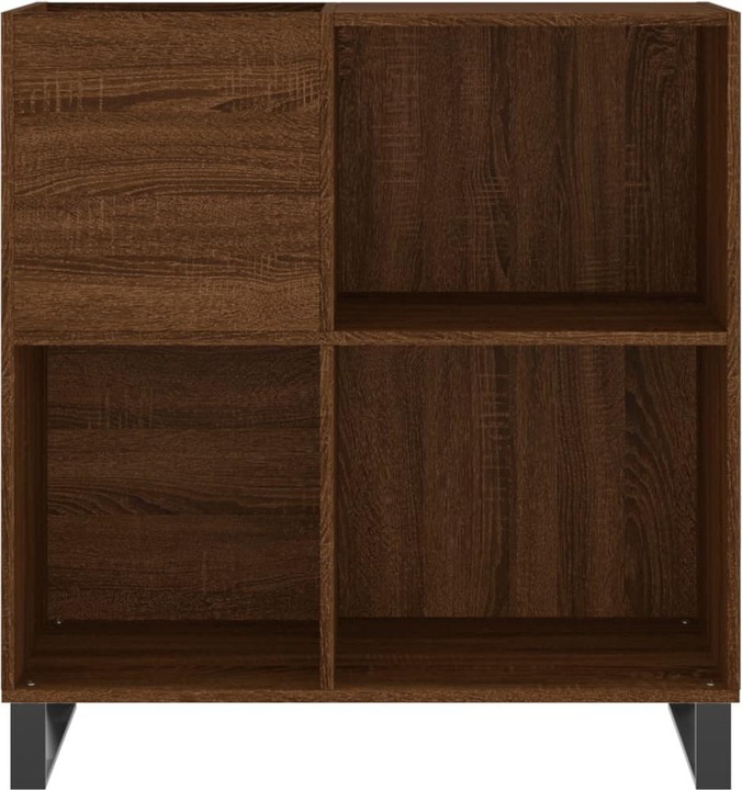 Immagine prodotto VidaXL Plattenschrank Braun Eichen-Optik 84,5x38x89 cm (84,5 x 38 x 89 cm)