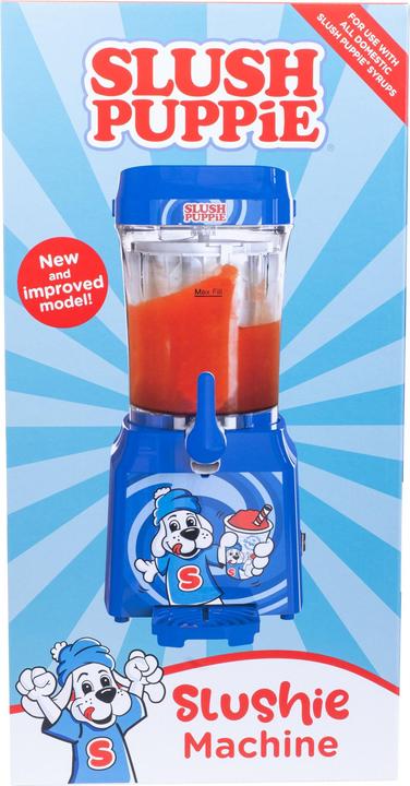 Actual product image Fizz Ice cream maker SlushPuppie slush ice 1 litre blue with tap