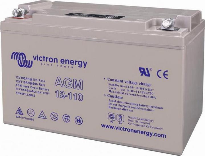 Actual product image Victron Energy Battery AGM (12 V, 110 Ah)