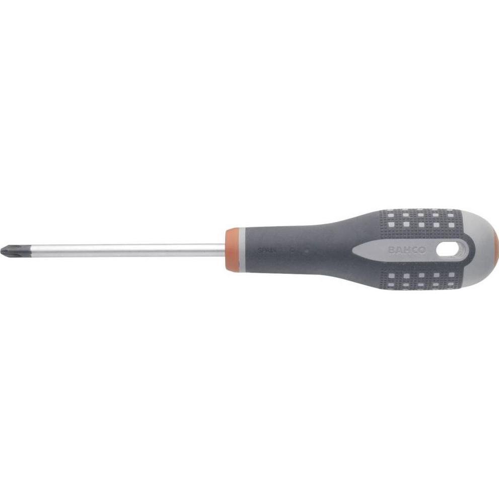 Bahco, Schraubenzieher, ERGO Phillips-Schraubendreher mit 3-Komponenten-Griff, PH2 × 200 mm (Phillipps-Kreuzschlitz (PH)...