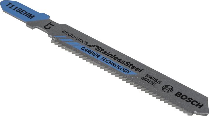 Actual product image Bosch Professional Zubehör Jigsaw blade T 118 EHM, Spec