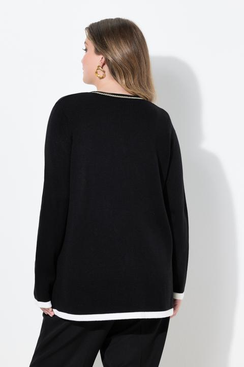 Image du produit Miamoda Pull avec broderie Coco, coupe Comfort Fit (58)
