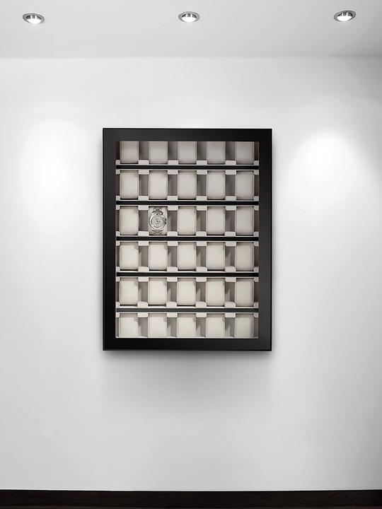 Actual product image Rothenschild Watch display case RS-1100-30BL for 30 watches black