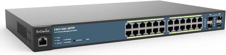 Produktbild EnGenius EWS1200-28TFP PoE 24+4 Port 410W (28 Ports)