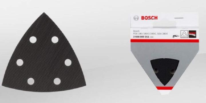 Produktbild Bosch Professional Zubehör Schleifplatte für Bosch-Dreieckschleifer, GDA 280 E PDA 180 PDA 180 E PDA 240 E