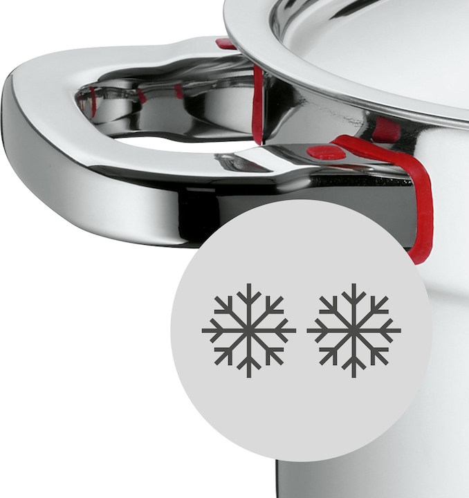 Produktbild WMF Bratentopf PREMIUM ONE silberfarben (20 cm, Bräter + Schmortopf, Kochtopf, Edelstahl)