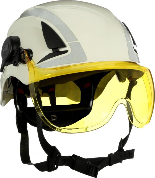 Actual product image 3M Short visor for safety helmets X and Xelb anti-fog and ratz coating polycarbonate (Safety glasses box)