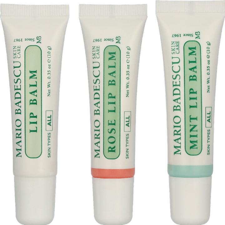 Image du produit Mario Badescu Trio de baume à lèvres - 10 grammes (Kit de soin des lèvres)