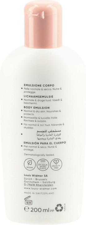 Image du produit Widmer Louis Körperemulsion ohne Parfum 200 ml (Lait pour le corps, 200 ml)