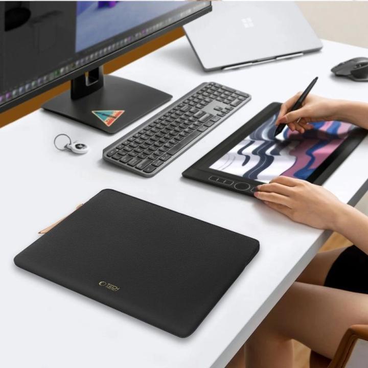 Immagine prodotto Tech-Protect Fleece Laptoptasche 13-14 - Schwarz (14")