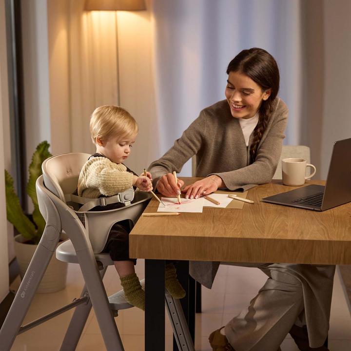 Actual product image KinderKraft high chair TINO grey (Highchair)