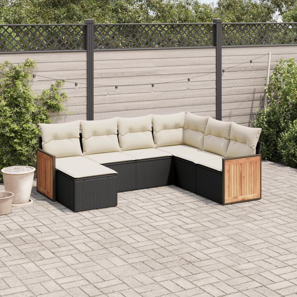 Thumbnail - VidaXL, Gartenlounge, 10-tlg. Garten-Lounge-Set mit Kissen