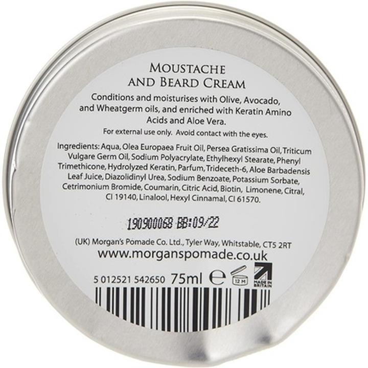 Produktbild Morgans Moustache And Beard Cream (75 ml)