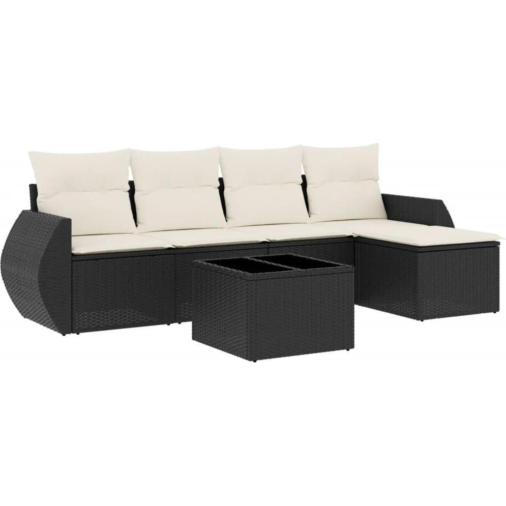 VidaXL, Gartenlounge, 10-tlg. Garten-Lounge-Set mit Kissen