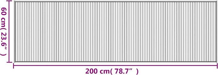 Produktbild vidaXL Teppich (60 x 200 cm)