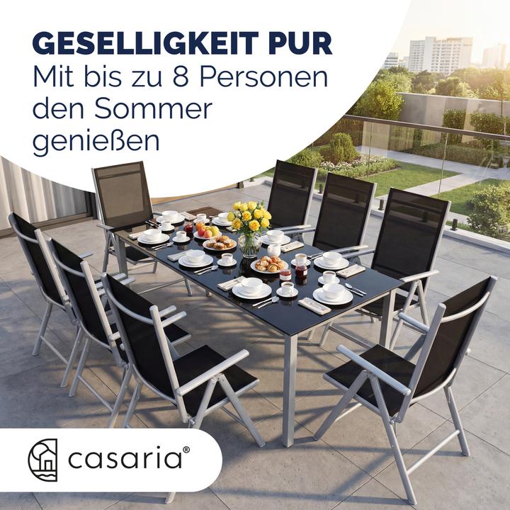 Produktbild Casaria Sitzgruppe (190 x 90 x 75 cm)