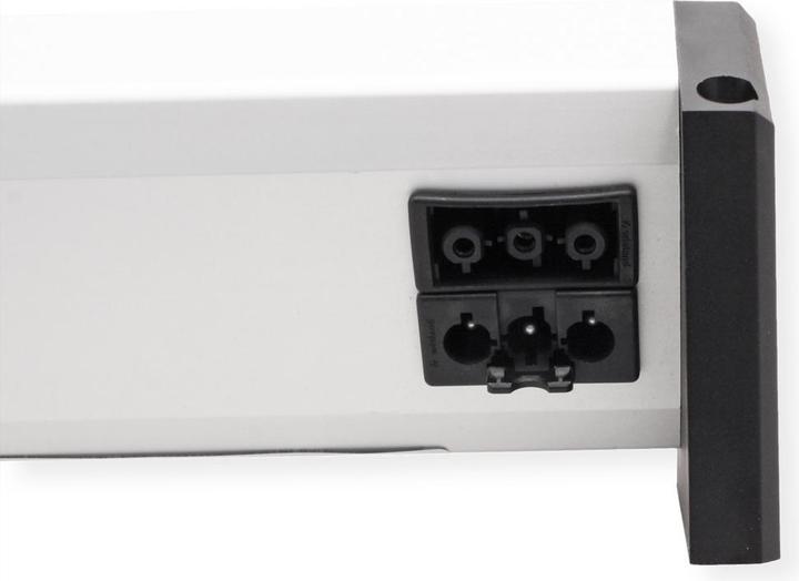 Produktbild Bachmann DESK - 2 AC-Ausgänge - Indoor - GST18 - Aluminium - Kunststoff - Schwarz - Silbe (2x, CEE 7/3, CEE 7/5)