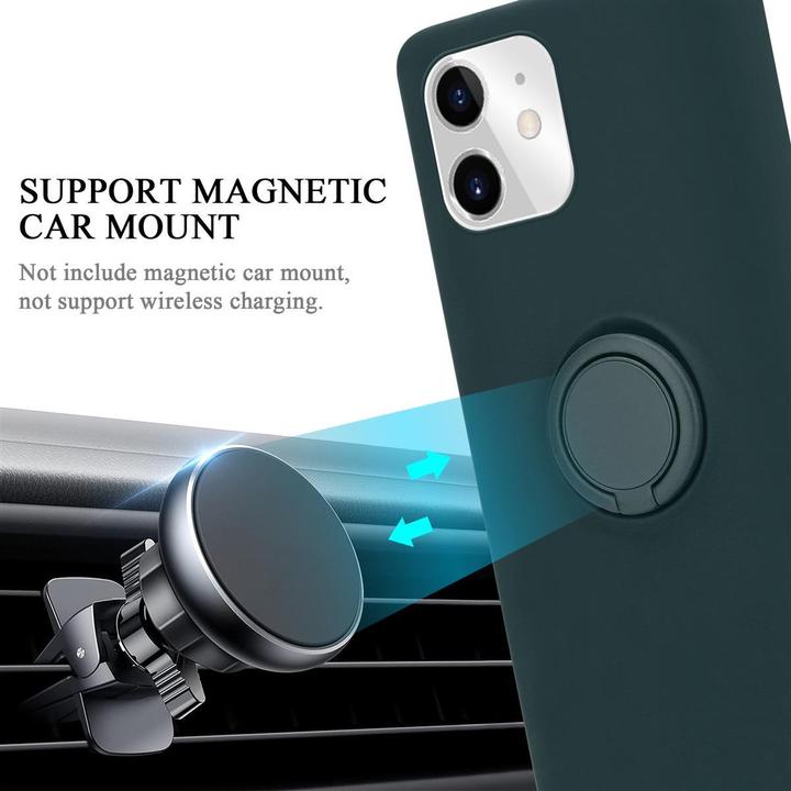 Actual product image Cadorabo TPU Liquid Ring Silicone Case Cover (Apple iPhone 11)
