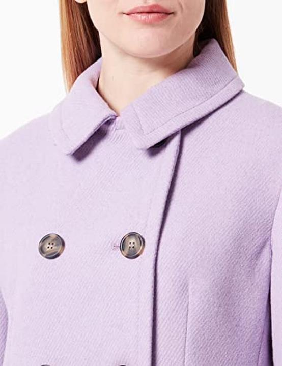 Actual product image Sisley Single Row Opening, Lightly Oversized Shoulders, Flap Pockets