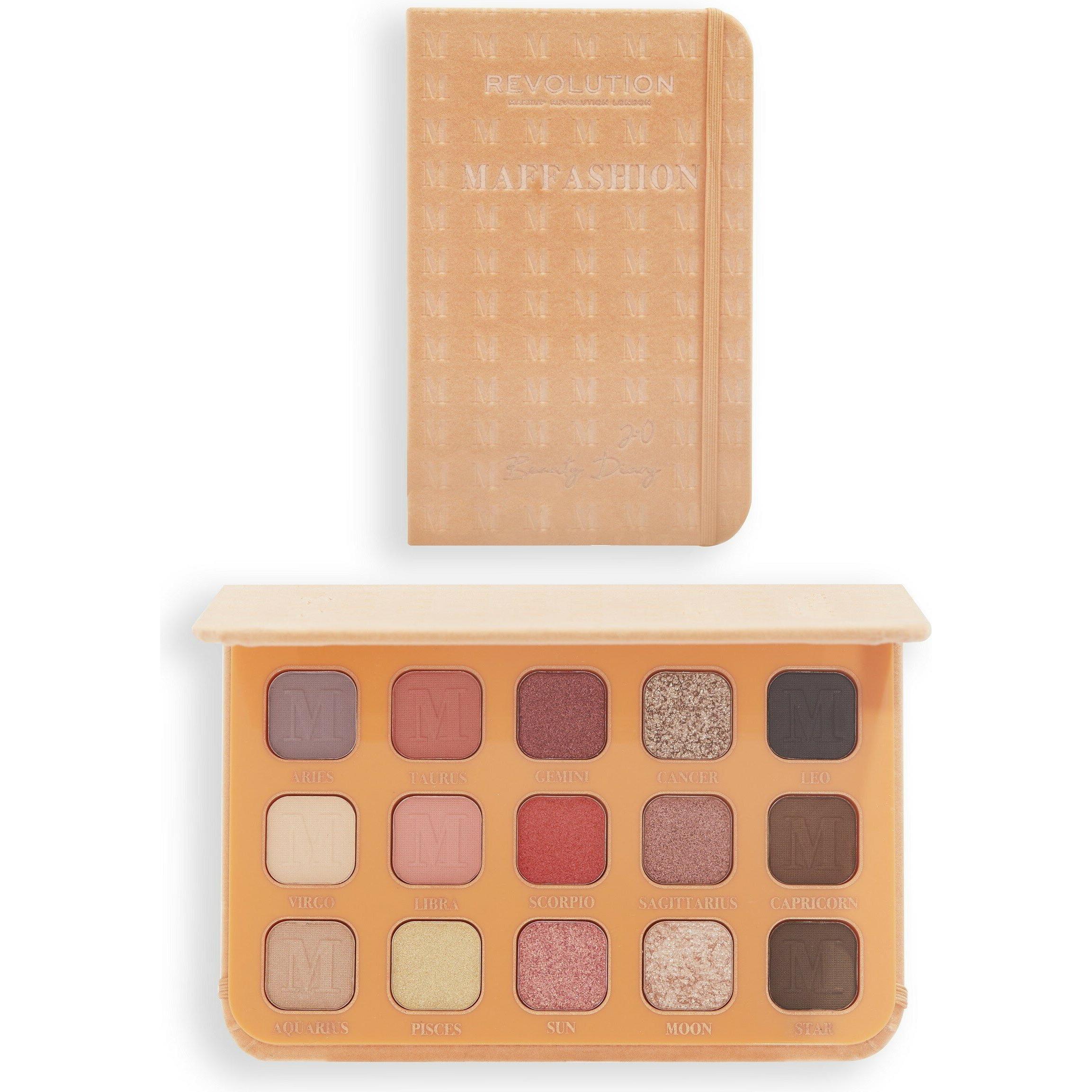 Makeup Revolution, Lidschatten, Maffashion Eyeshadow Palette Beauty Diary 2.0 13.5G