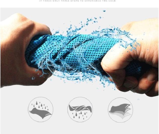 Actual product image Mu Sport RJT Cooling Towel