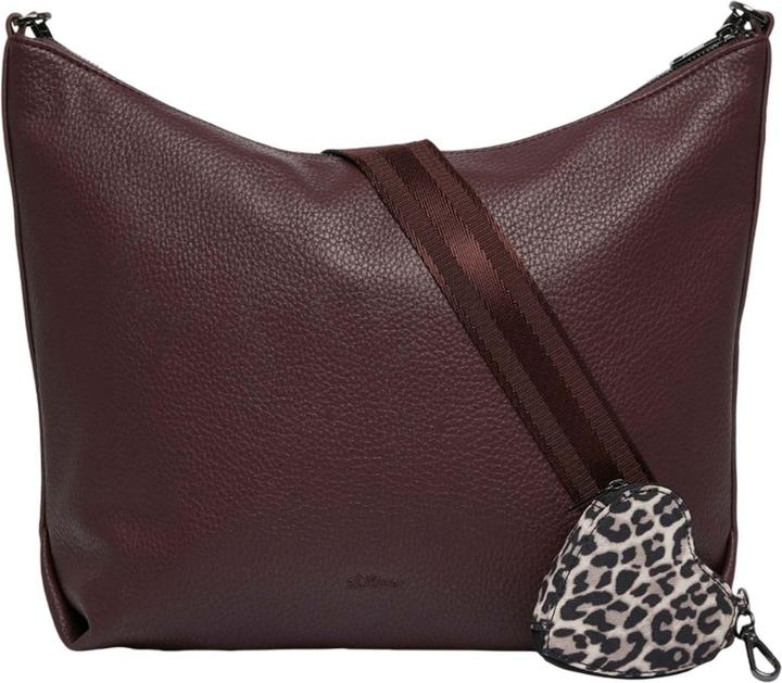 Immagine prodotto s.Oliver Tasche Shoulder-Bag in Lederoptik mit Leo-Futter