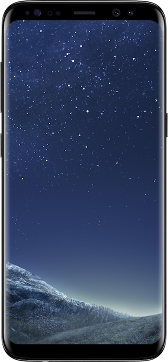 Samsung Galaxy S8 (64 GB, Midnight Black, 5.80", Single SIM, 12 Mpx, 4G)