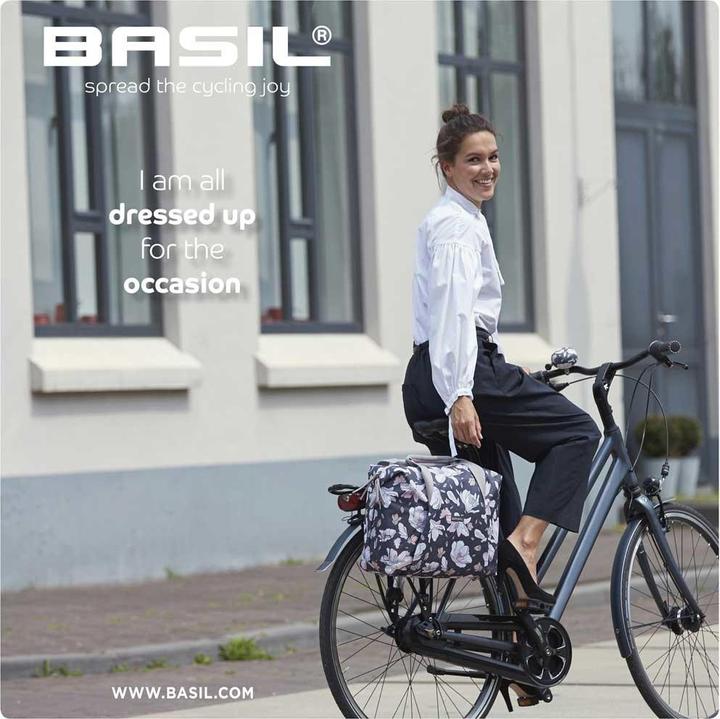 Actual product image Basil Magnolia (18 l, Luggage carrier bag)