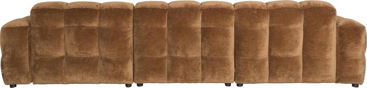 Produktbild Dutchbone Sofa Hackman 4,5-Seater Velours Cognac