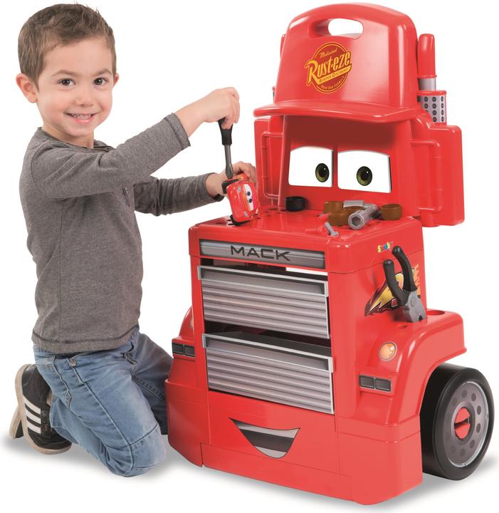 Produktbild Smoby Cars Mack Truck Werkstatt-Trolley