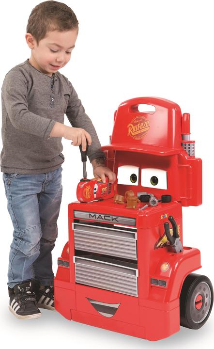 Produktbild Smoby Cars Mack Truck Werkstatt-Trolley
