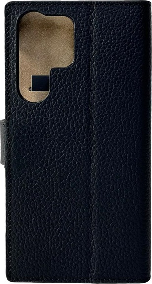 Produktbild Mike Galeli Book-Cover Echtleder Marc black (Samsung Galaxy S23 Ultra)