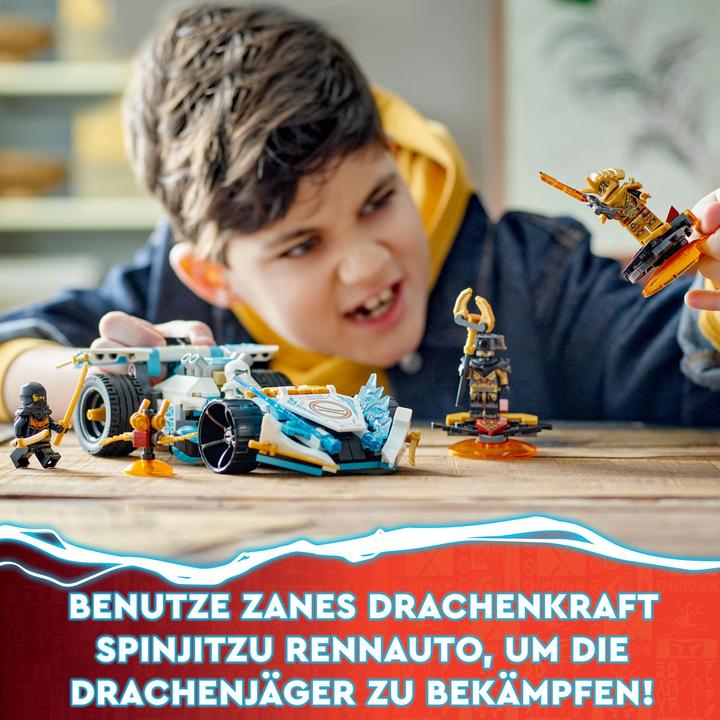 Produktbild LEGO Zanes Drachenpower-Spinjitzu-Rennwagen (71791, LEGO Ninjago)