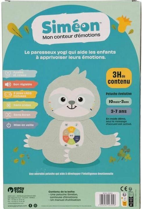 Produktbild Gipsy Plüschtier Simeon (FR)