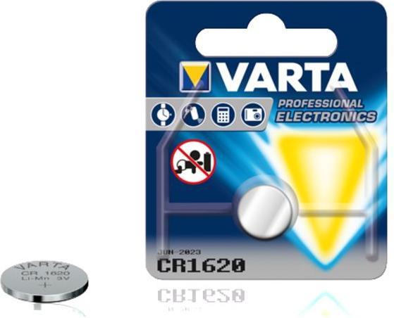Produktbild Varta Electronics CR1620 (1 Stk., CR1620, 70 mAh)