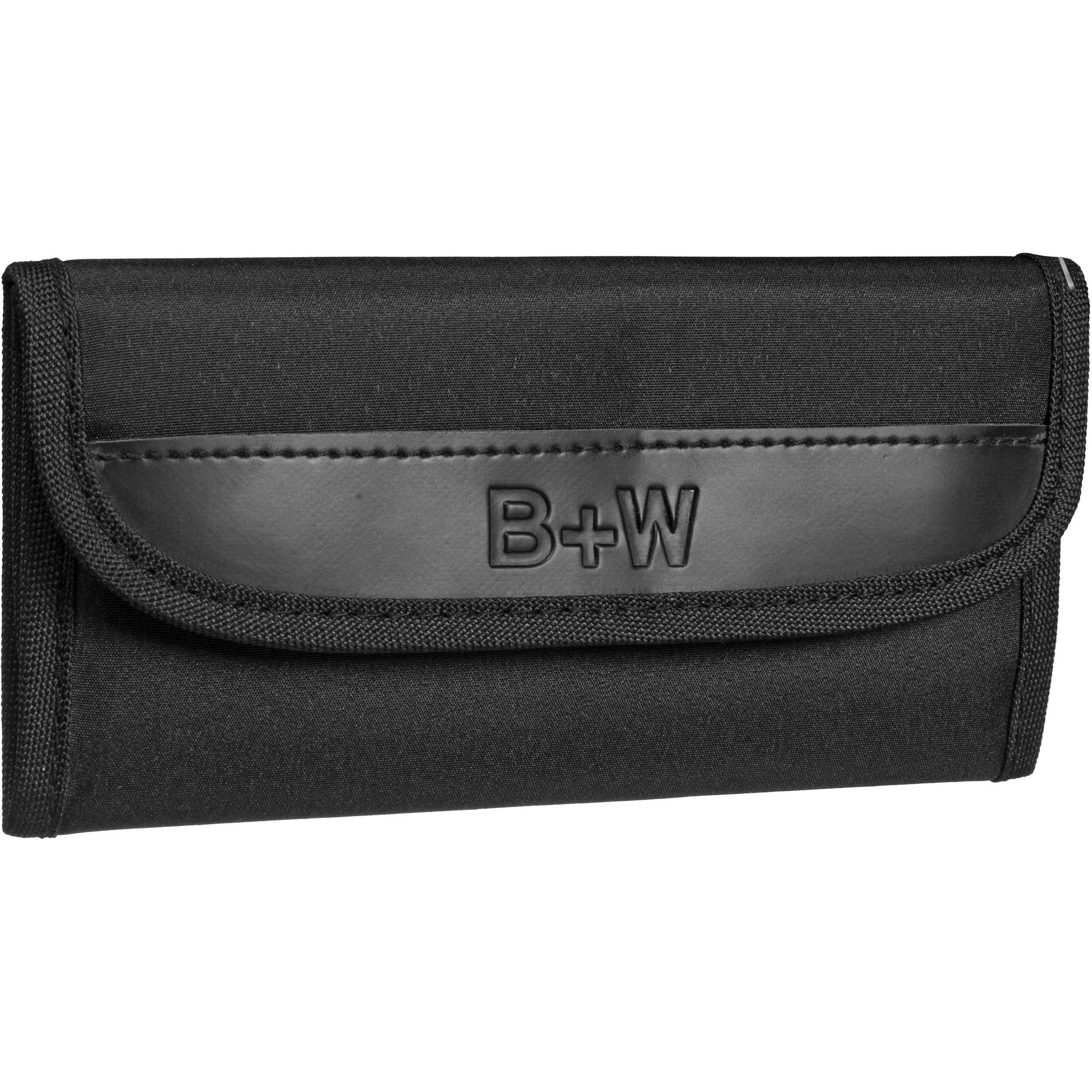 B+W B4 Filteretui 4x bis 86mm (PVC) (Objektivfilter Tasche, 86 mm), Objektivfilter Zubehör