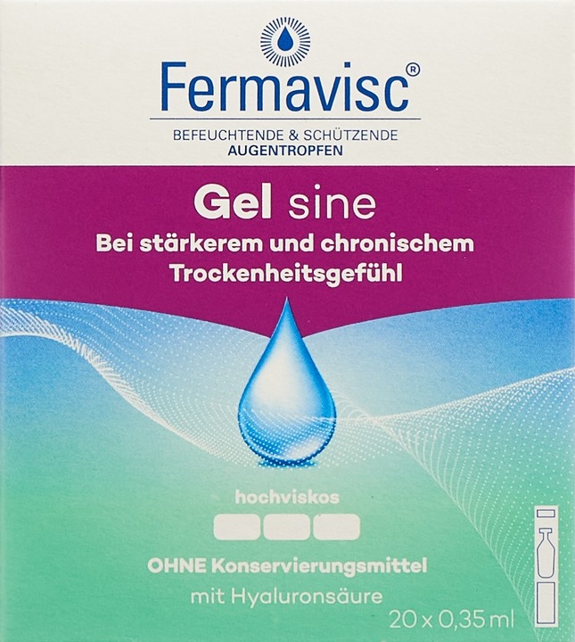 Produktbild OmniVision Fermavisc Gel Sine (7 ml, Fermavisc Gel Sine 20 x 0.35 ml)