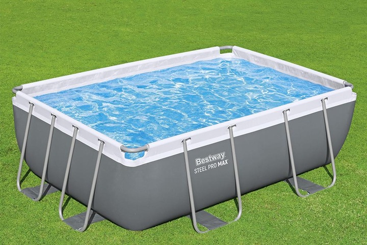 Produktbild Bestway Power Steel Frame Pool-Set 282 x 196 x 84 cm (282 x 196 x 84 cm)