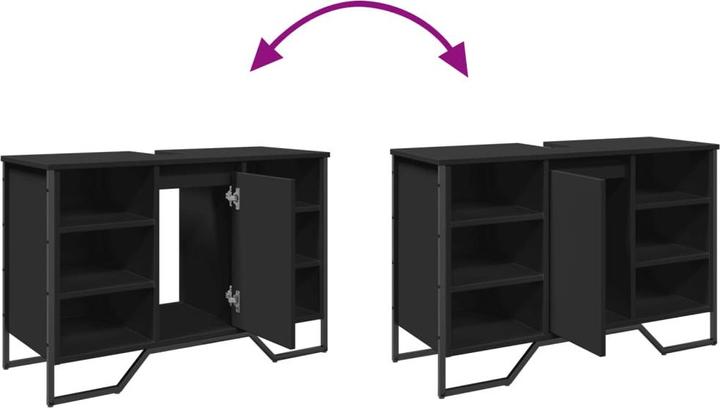 Produktbild vidaXL Waschbeckenunterschrank (91 x 35 x 60 cm)